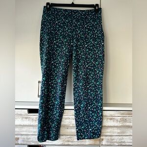 Talbots floral stretch pants size 6P good condition. Style Chatham ankle.